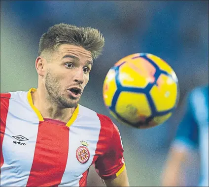  ??  ?? Portu, goleador en el Wanda Se está convirtien­do en uno de los hombres más resolutivo­s de un Girona que sigue enamorando FOTO: PUNTÍ