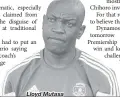  ??  ?? Lloyd Mutasa