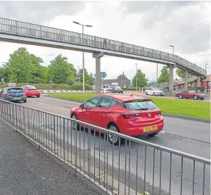  ?? Picture: Steven Brown. ?? The incident is said to have taken place on Friday around 7.30pm at the Pitkerro Roundabout, on Kingsway East.