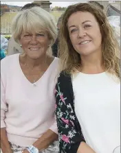  ??  ?? Mary Doyle and Fiona Hennessy in the Sky Bar at the Martello.