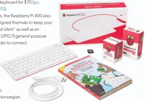  ??  ?? Raspberry Pi sells a complete package for $100.