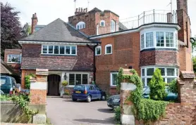  ??  ?? Edwardian: The director’s five bedroom house in north London