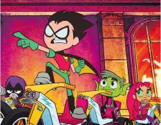  ?? WARNER BROS. PICTURES ?? Teen Titans Go! To the Movies might be a kids’ film, but it has moments that will appeal to adults, too.