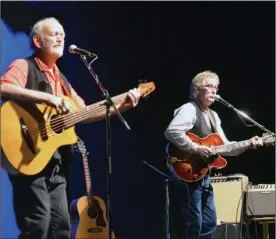  ?? Penticton Herald file photo ?? Valdy, left, and Gary Fjellgaard perform together as The Contenders Nov. 3-4 in the South Okanagan.