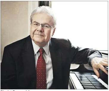  ?? (Courtesy Photo/Lisa-Marie Mazzucco) ?? Pianist Emanuel Ax kicks off Crystal Bridges' 2024 Van Cliburn Concert Series April 10.