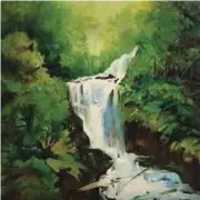  ??  ?? Cachoeira das Araras (150 x 170 cm) 2019