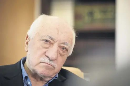  ??  ?? Fetullah Gülen, the leader of FETÖ, faces multiple life sentences for the 2016 coup attempt that killed 251 people.