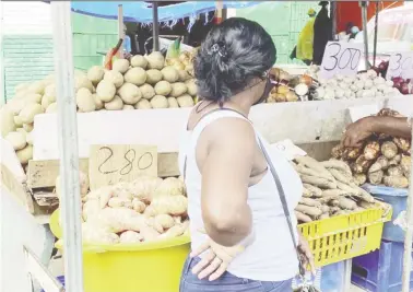  ?? ?? Sweet potatoes at $280 per pound