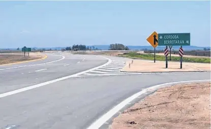  ?? (LA VOZ / ARCHIVO) ?? Debate de campaña. La obra de la autovía de la ruta 36 generó polémica entre macristas y el PJ.