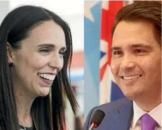  ??  ?? Will Jacinda Ardern be facing Simon Bridges in the 2020 election. Or someone else?