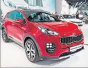  ??  ?? The Kia Sportage. The $1billion India investment marks the car maker’s entry into one of the world’s fastest growing markets as sales in neighbouri­ng China have sagged GETTY IMAGES