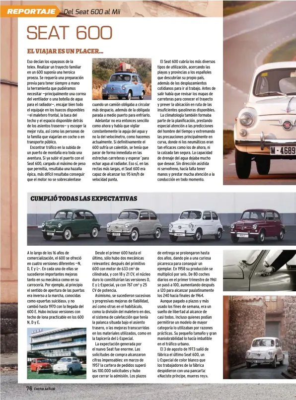 SEAT 600, desde un parto a bordo hasta superventas en Finlandia: el 600 en  58 claves