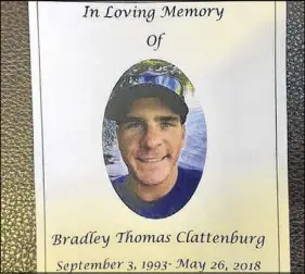  ?? ANDREW RANKIN/SALTWIRE NETWORK ?? A funeral service for Bradley Clattenbur­g was held at Immaculate Conception Parish in Truro on Thursday. He died at the scene of a weapons complaint after several RCMP officers fired their guns.