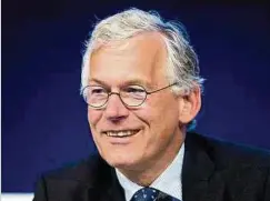  ?? Foto: AFP ?? Der scheidende Philips-CEO Frans van Houten ist mit seinem Umbau des Konzerns gescheiter­t.