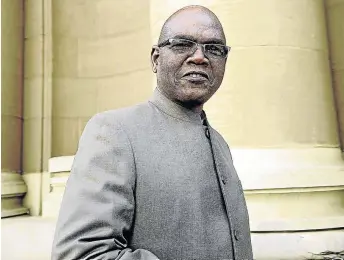  ?? / THULANI MBELE ?? Former crime intelligen­ce head Richard Mdluli had his fraud and corruption case struck off the court role.