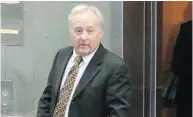  ?? FRANCIS VACHON FOR NATIONAL POST ?? Quebec Superior Court Judge Michel Girouard is the subject of a hearing to determine whether he should remain on the bench after accusation­s of cocaine use.