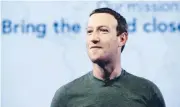  ?? Foto: AP ?? Zuckergerg, fundador de Facebook, se presentará en Washington para declarar sobre el caso de Cambridge Analytica. /