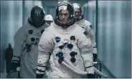  ?? UNIVERSAL PICTURES ?? Ryan Gosling portrays Neil Armstrong in “First Man.”