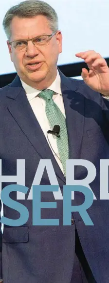  ??  ?? Superconsu­lente Rich Lesser, 58 anni, è amministra­tore delegato di Bcg da gennaio 2013, in precedenza era il capo delle attività americane