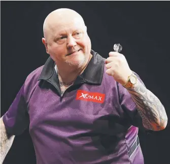  ?? Picture: AAP IMAGE ?? Andy Hamilton celebrates after his opening win.