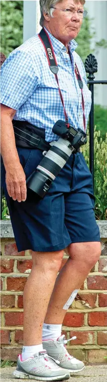  ??  ?? Bird watcher: Jane Barton has influentia­l friends