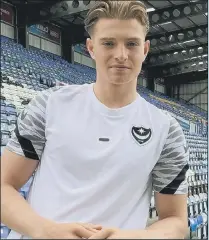  ?? ?? INJURY WOES Young Pompey defender Liam Vincent