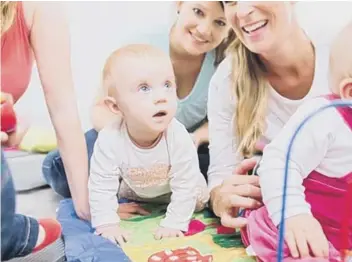  ??  ?? Mums and toddlers groups are prolific users of community centres (photo: Shuttersto­ck)