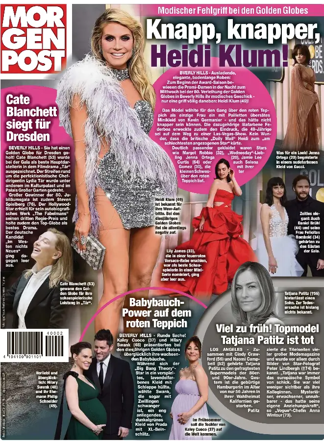 Knapp, knapper, Heidi Klum! - PressReader