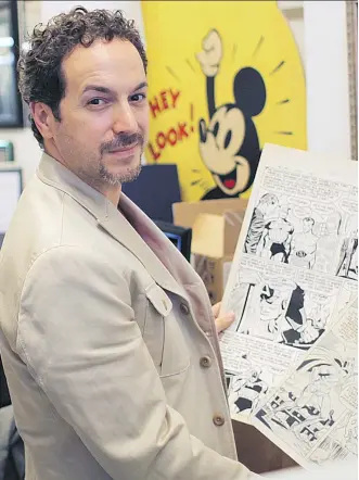  ??  ?? Vincent Zurzolo, considered the world’s foremost comic book dealer, says most of his customers are fans, but he is also acquiring customers who are buying solely for investment purposes. Today, more than $100 million is spent per year in buying and...