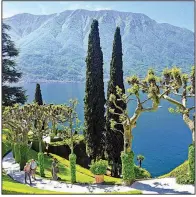  ?? Rick Steves’ Europe/CAMERON HEWITT ?? Villa del Balbianell­o, the home of explorer Guido Monzino and the setting of several Hollywood movies, perches dreamily over Lake Como.