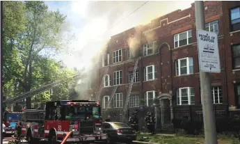  ?? CHICAGO FIRE MEDIAAFFAI­RS ?? Maqkwone Jones died in a fire Sunday in the 1400 block of East 67th Place.