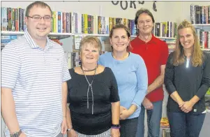  ?? SUBMITTED PHOTOS ?? Some members of the Northside Community Pool board are, from left, chair, Jeff MacNeil, secretary/treasurer Ruth Gardiner, Laura Power, Allan MacDougall and Laura MacLean.