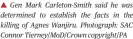  ?? Connor Tierney/MoD/Crown copyright/PA ?? Gen Mark Carleton-Smith said he was determined to establish the facts in the killing of Agnes Wanjiru. Photograph: SAC