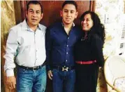  ?? Annel Ochoa ?? From left, Juan, Daniel and Maria Vargas disappeare­d in Mexico on Jan. 5. Eight months later, their bodies were discovered.