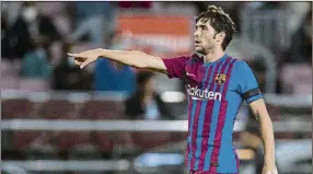  ?? FOTO: PERE PUNTÍ ?? Sergi Roberto acaba contrato y tiene el futuro incierto en el Camp Nou