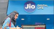  ?? REUTERS ?? In August, Reliance Jio added 0.65 million subscriber­s, compared to July’s addition of 6.52 million additions