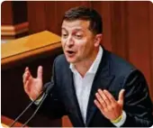  ??  ?? Det har vaert mye snakk om Ukrainas president, Volodymyr Zelenskyj, den siste tiden.