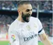  ??  ?? Karim Benzema, 27 anni