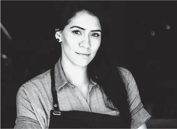  ?? Fiamma Piacentini ?? Daniela Soto-Innes of Cosme in New York will be among the chefs participat­ing in Southern Smoke on Sunday.