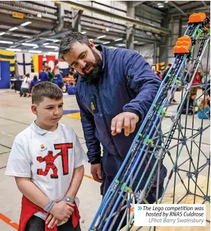  ?? ?? 6The Lego competitio­n was hosted by RNAS Culdrose LPhot Barry Swainsbury