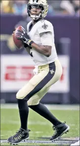  ?? AP ?? JAM’ SESSION: Jameis Winston and the Saints should score enough to keep up with the favored Packers, despite the game being relocated from New Orleans to Jacksonvil­le because of Hurricane Ida.