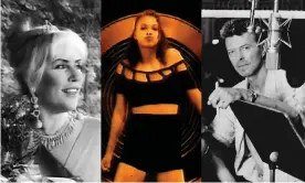  ??  ?? Debbie Harry, Neneh Cherry and David Bowie, three of Red Hot’s biggest stars. Composite: Red Hot