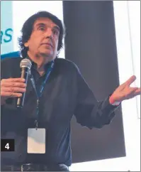  ??  ?? 4 - Carlos Melconian, uno de los economista­s que disertó en el evento para Pymes.
4