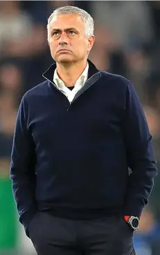  ?? GETTY IMAGES ?? Manchester United manager Jose Mourinho