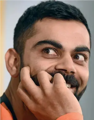  ?? AFP ?? Indian skipper Virat Kohli says he works relentless­ly to get into a positive frame of mind. —