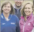  ??  ?? Hydro team-mates: Pamela Pretswell and Sally Watson