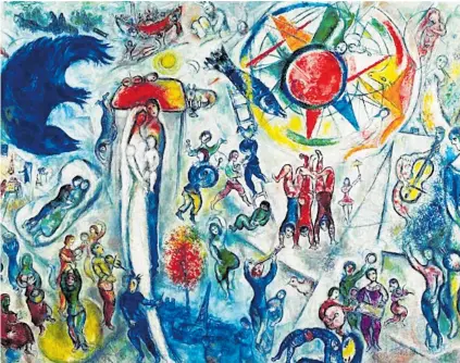  ??  ?? Magnet za publiku Marc Chagall samo je jedan od autora Fundacije Maeght koju godišnje posjeti 300.000 ljudi