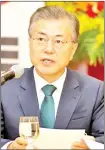  ??  ?? Moon Jae-in