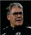  ??  ?? Thistle manager Ian McCall