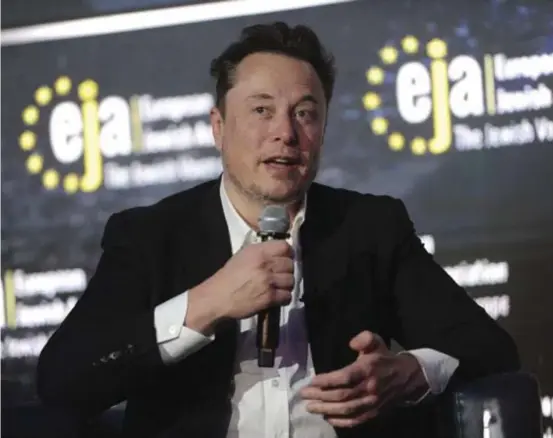  ?? BARTOSZ SIEDLIK/AFP ?? O empresário Elon Musk, dono do X, ameaçou reativar perfis bloqueados por ordem do STF